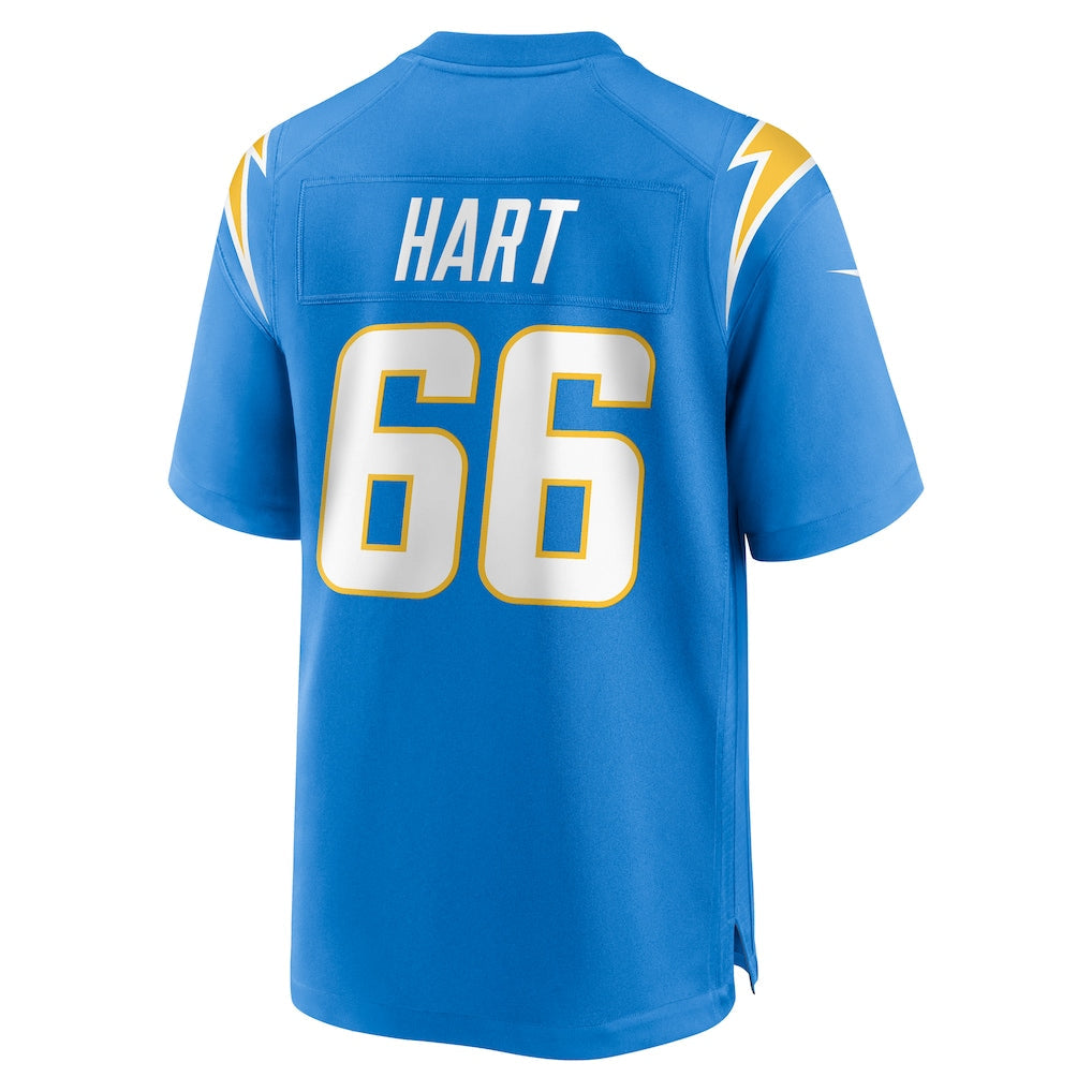 Kdoa LA.Chargers #66 Bobby Hart Powder Blue Team Game Jersey