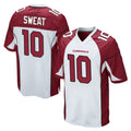 A.Cardinals #10 Josh Sweat Player White Cardinal Home Game Kdoa Stitched Jerseys