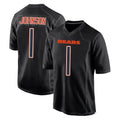 C.Bears #1 Jaylon Johnson Player Carbon Black Fashion Game Kdoa Stitched Jerseys