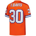 Kdoa D.Broncos #30 Terrell Davis Mitchell & Ness Orange 1995 Authentic Throwback Retired Player Jersey