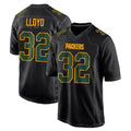 GB.Packers #32 MarShawn Lloyd Player Black Fashion Home Game Kdoa Stitched Jerseys