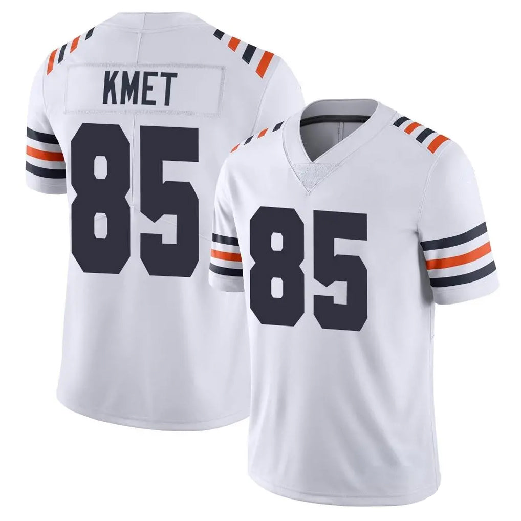 C.Bears #85 Cole Kmet Player White Classic Vapor Limited Home Game Kdoa Stitched Jerseys