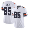 C.Bears #85 Cole Kmet Player White Classic Vapor Limited Home Game Kdoa Stitched Jerseys