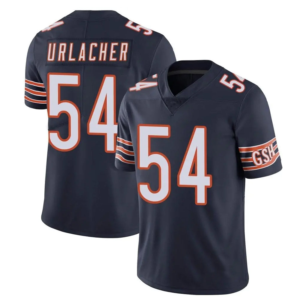 C.Bears #54 Brian Urlacher Player Navy Vapor Untouchable Limited Home Game Kdoa Stitched Jerseys