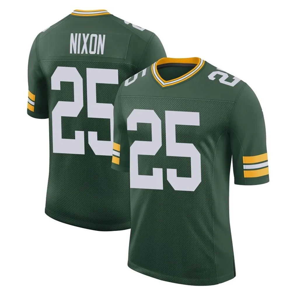 GB.Packers #25 Keisean Nixon Player Green Limited Classic Home Game Kdoa Stitched Jerseys