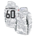 D.Broncos #60 Luke Wattenberg Player Arctic Camo Salute to Service Hoodies Limited Game Kdoa Stitched Jerseys