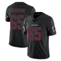 A.Falcons #65 Matthew Bergeron Player Black Impact Limited Game Kdoa Stitched Jerseys