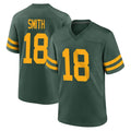 GB.Packers #18 Jonnu Smith Player Green Alternate Home Game Kdoa Stitched Jerseys