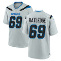 D.Lions #69 Tate Ratledge Player Silver 2026 Rivalries Collection Home Game Kdoa Stitched Jerseys