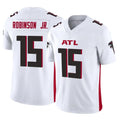 A.Falcons #15 Brian Robinson Player White Vapor F.U.S.E. Limited Kdoa Stitched Jerseys