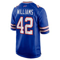 Kdoa B.Bills #42 Dorian Williams Royal Home Game Jersey