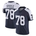 D.Cowboys #78 Terence Steele Player Navy-White Limited Alternate Vapor Untouchable Home Game Xdoa Stitched Jerseys
