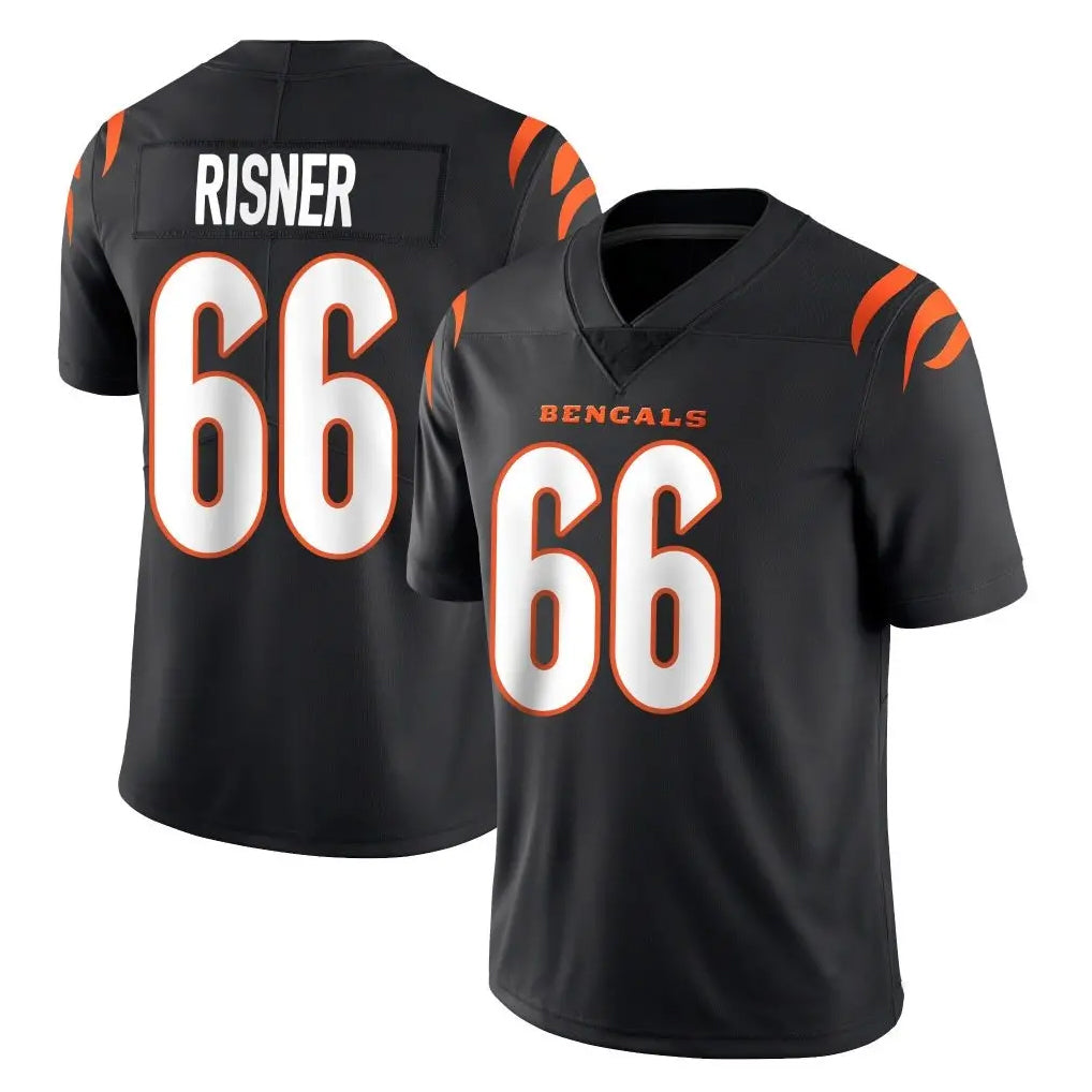 C.Bengals #66 Dalton Risner Player Black Vapor Untouchable Limited Home Game Kdoa Stitched Jerseys