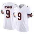 C.Bears #9 Jim McMahon Player White Vapor F.U.S.E. Limited Home Game Kdoa Stitched Jerseys