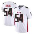 A.Falcons #54 Brandon Dorlus Player White Vapor Untouchable Limited Home Game Kdoa Stitched Jerseys