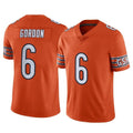 C.Bears #6 Kyler Gordon Player Orange Alternate Vapor Limited Home Game Kdoa Stitched Jerseys