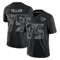H.Texans #75 Wyatt Teller Player Black Limited 2026 Salute to Service Home Game Kdoa Stitched Jerseys