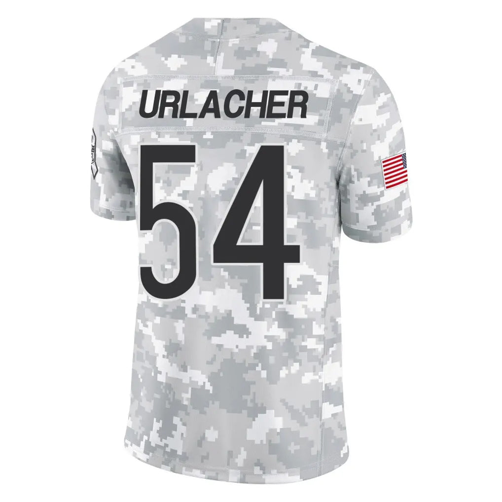 C.Bears #54 Brian Urlacher Player Arctic Camo Salute to Service Limited Kdoa Stitched Jerseys