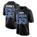 D.Lions #55 Derrick Barnes Player Black Fashion Home Game Kdoa Stitched Jerseys