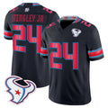 H.Texans #24 Derek Stingley Jr. Player Navy 2026 Rivalries Vapor Limited Home Game Kdoa Stitched jerseys
