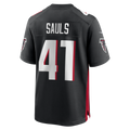 Kdoa A.Falcons #41 Ben Sauls Black Team Game Jersey