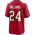 Kdoa TB.Buccaneers #24 Cadillac Williams Red Game Retired Player Jersey