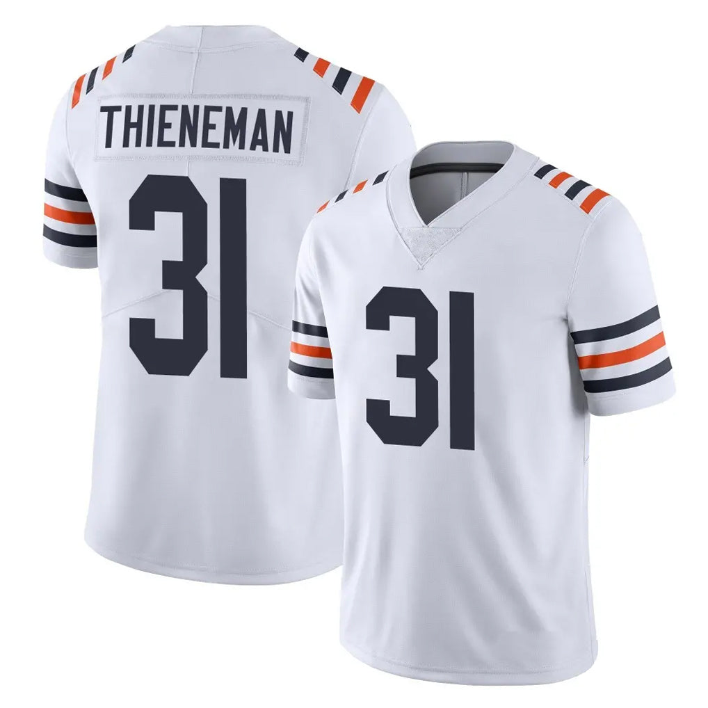 C.Bears #31 Dillon Thieneman Player White Classic Vapor Limited Home Game Kdoa Stitched Jerseys