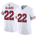 A.Cardinals #22 Tyler Allgeier Player White Vapor F.U.S.E. Limited Home Game Kdoa Stitched Jerseys