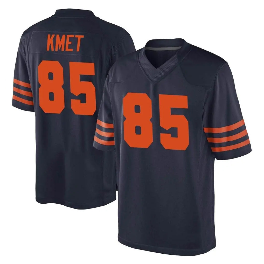 C.Bears #85 Cole Kmet Player Navy Blue Alternate Game Kdoa Stitched Jerseys
