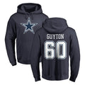 D.Cowboys #60 Tyler Guyton Player Navy Pullover Hoodies Limited Xdoa Stitched Jerseys