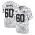 D.Cowboys #60 Tyler Guyton Player Arctic Camo Salute to Service Limited Home Game Xdoa Stitched Jerseys