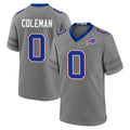 B.Bills #0 Keon Coleman Player Gray Nickel City Home Game Kdoa Stitched Jerseys