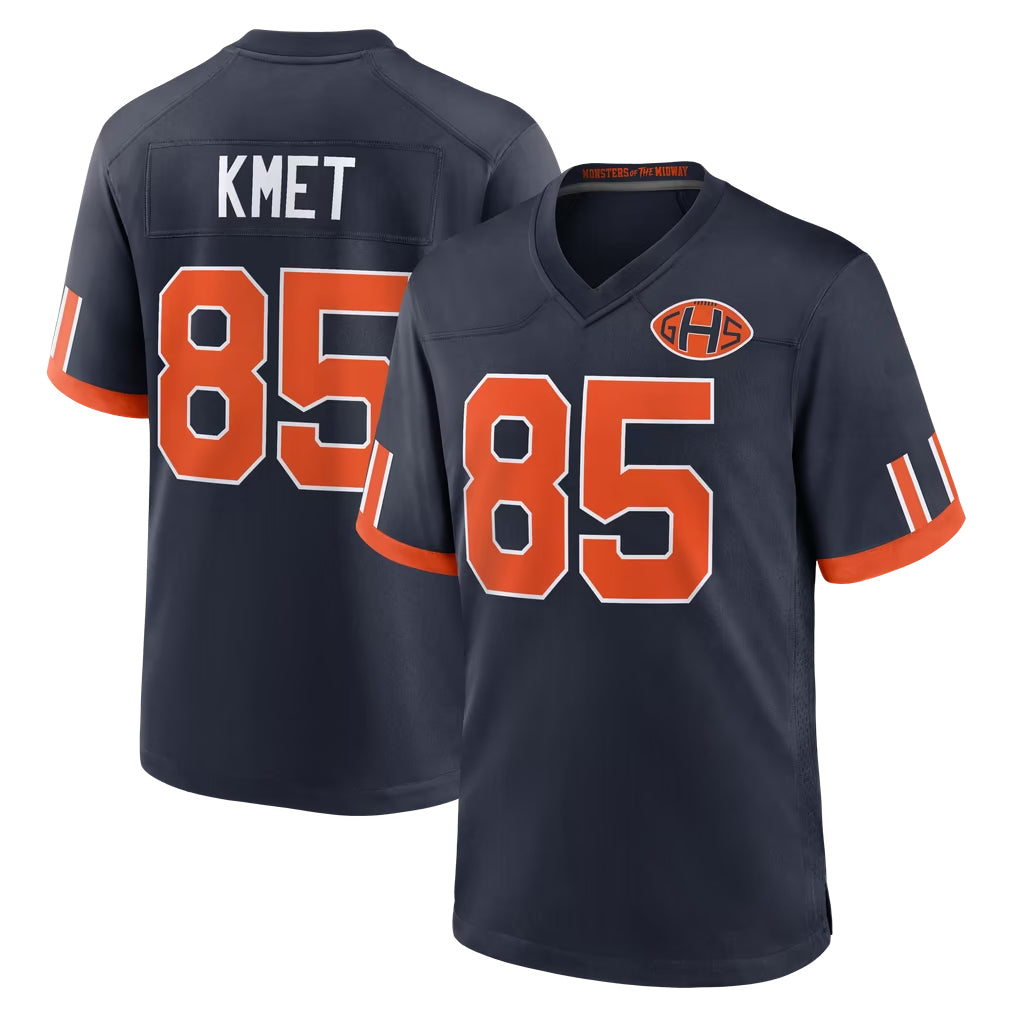 C.Bears #85 Cole Kmet Player Navy 2026 Rivalries Collection Home Game Kdoa Stitched Jerseys