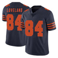 C.Bears #84 Colston Loveland Player Navy Blue Alternate Vapor Untouchable Limited Kdoa Stitched Jerseys