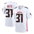 A.Falcons #31 Xavier Watts Player White Home Game Kdoa Stitched Jerseys