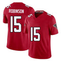 A.Falcons #15 Brian Robinson Player Red Team Color Vapor F.U.S.E. Limited Kdoa Stitched Jerseys