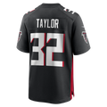 Kdoa A.Falcons #32 Keith Taylor Black Team Game Jersey
