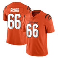 C.Bengals #66 Dalton Risner Player Orange Vapor Untouchable Limited Home Game Kdoa Stitched Jerseys