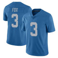 D.Lions #3 Jack Fox Player Blue Limited Throwback Vapor Untouchable Kdoa Stitched Jerseys