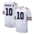 C.Bears #10 Luther Burden III Player White Classic Home Game Kdoa Stitched Jerseys