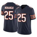 C.Bears #25 Kyle Monangai Player Navy Vapor F.U.S.E. Limited Home Game Kdoa Stitched Jerseys