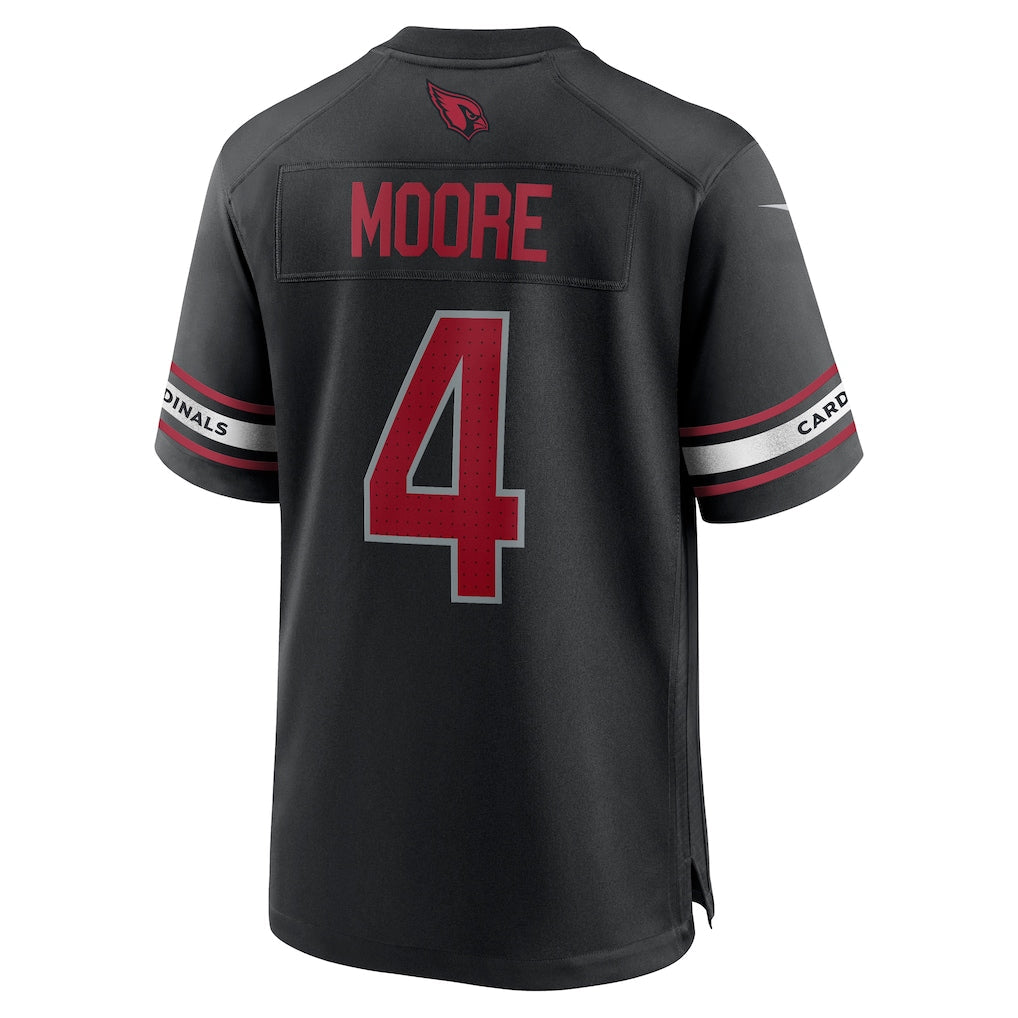 Kdoa A.Cardinals #4 Rondale Moore Black Game Jersey