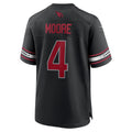 Kdoa A.Cardinals #4 Rondale Moore Black Game Jersey
