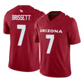 A.Cardinals #7 Jacoby Brissett Player Cardinal Vapor F.U.S.E. Limited Home Game Kdoa Stitched Jerseys