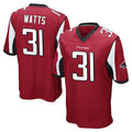 A.Falcons #31 Xavier Watts Player Red Color Vapor Home Game Kdoa Stitched Jerseys