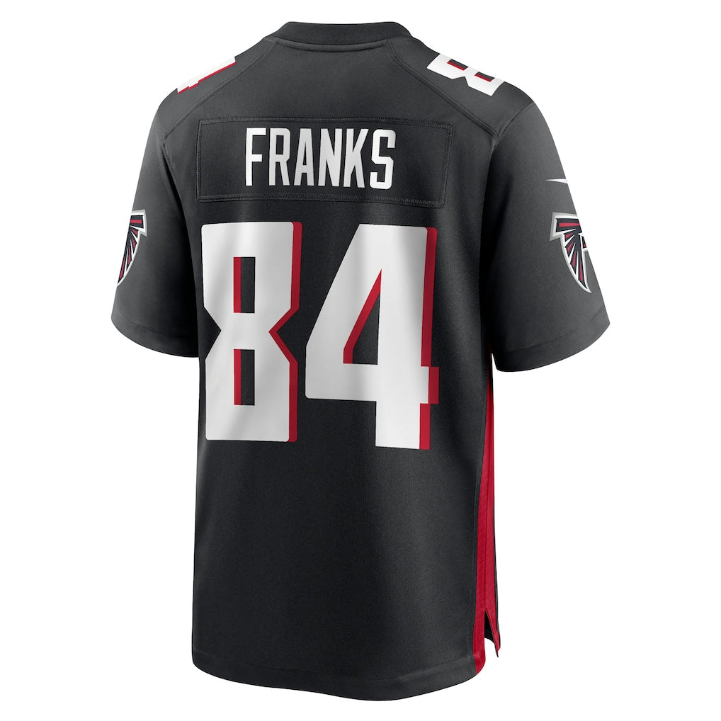 Kdoa A.Falcons #84 Feleipe Franks Black Team Game Jersey
