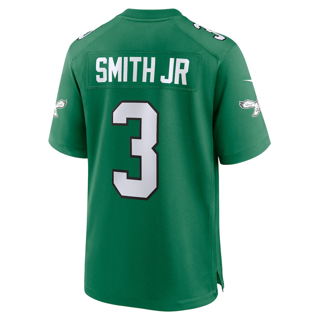 Kdoa P.Eagles #3 Nolan Smith Kelly Green Alternate Game Jersey