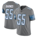 D.Lions #55 Derrick Barnes Player Gray Vapor Untouchable Limited Home Game Kdoa Stitched Jerseys