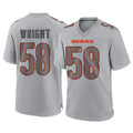 C.Bears #58 Darnell Wright Player Gray Atmosphere Fashion Game Kdoa Stitched Jerseys