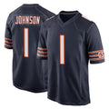 C.Bears #1 Jaylon Johnson Player Navy Home Game Kdoa Stitched Jerseys